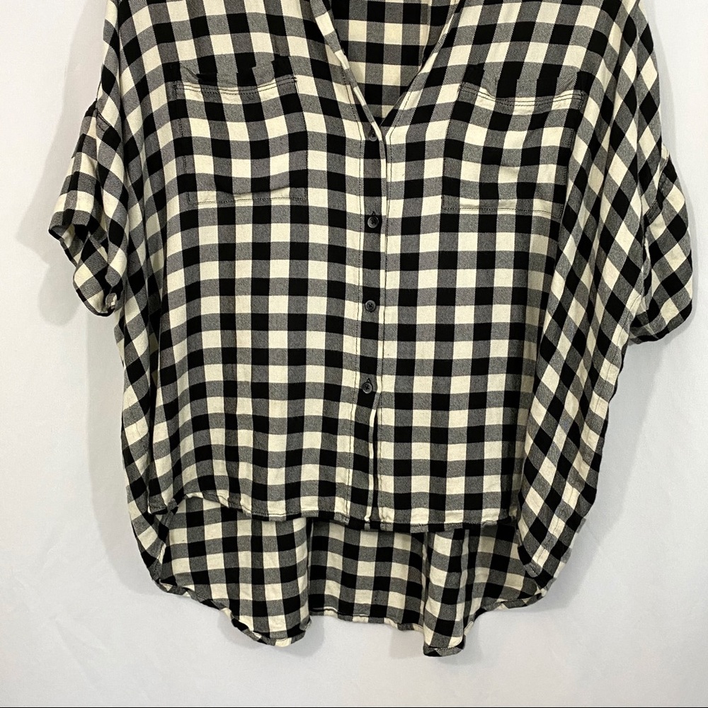Madewell Courier Shirt Top in Buffalo Check - Picture 4 of 9